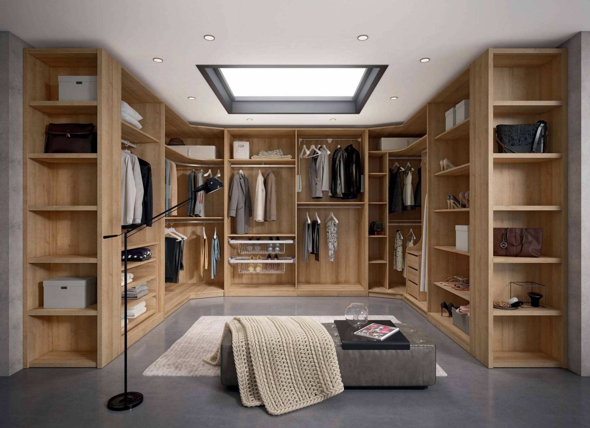 Walk-in robes by Bertelli Custom Kitchens